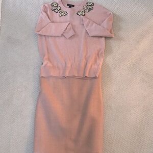 Matching J Crew wool skirt and sweater XS/2